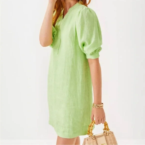 Lilly Pulitzer Mialeigh Linen Dress In Jade Lime X Resort White is  available for purchase on au PAY Market - Imported Goods Online Store  Co.Ltd. | au PAY Market - Online Shopping Site